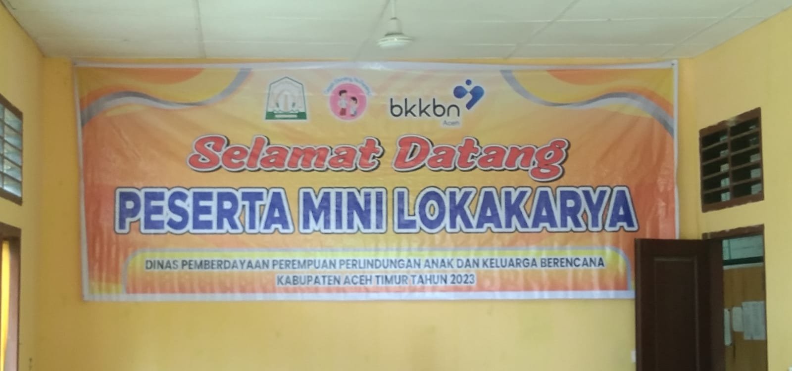 Selamat Datang Perseta Mini Loka Karya di Kantor Camat IDI Timur