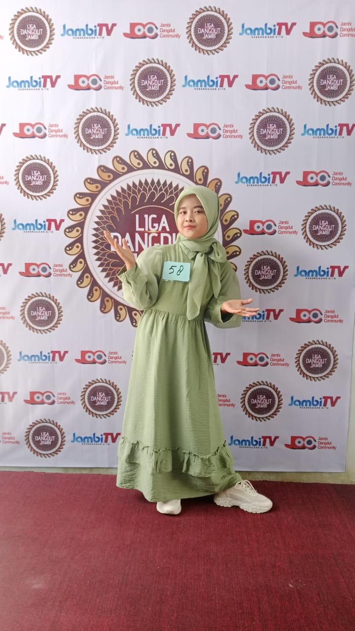 Dea Partiwi Putri Cilik Dari Kecamatan Maro Sebo Ulu Lolos Audisi Liga Dangdut 2023