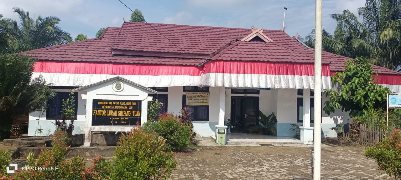 Woww!! Diduga Kantor Lurah Simpang Tuan Tutup Tanpa Aktifitas Pelayanan Saat Jam Kerja