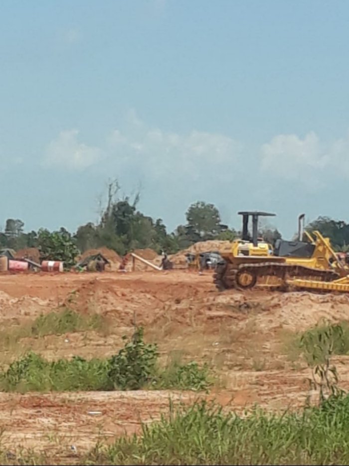 Aktivitas Tambang Timah di Duga Milik Dika Tanpa Tersentuh Aparat Penegak Hukum Desa Keposang Kecamatan Toboali