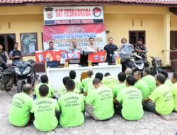 Sebulan, Polres Aceh Timur Amankan 19 Pelaku Tindak Pidana Narkotika