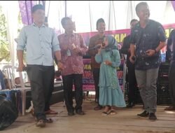Penyanyi Cilik Dea Partiwi Hadir Menghibur Acara  Resepsi Pernikahan Nur Nadia Dan Hanan di Desa Peninjauan