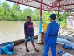 SAT Polairud Polres Tulang Bawang Laksanakan Binmas Air Dengan Sasaran Motoris