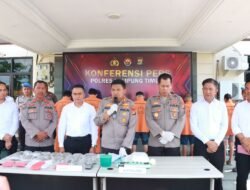 Polisi Tangkap Anggota Sindikat Peredaran Narkoba Di Lamtim