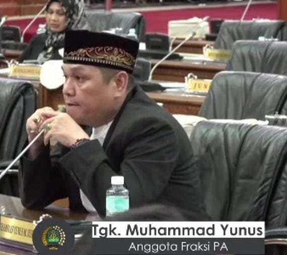 Anggota DPRA Tgk M. Yunus Dari Fraksi Partai Aceh Mengecam Dugaan Tindakan Oleh Oknum Paspampres Yang Membunuh Warga Asal Aceh di Jakarta