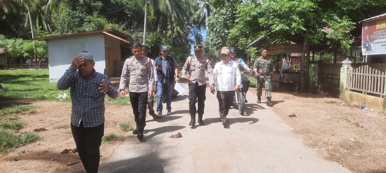 Muspika Kecamatan Dan TKSK Darul Aman Menindaklanjuti Laporan Masyarakat Desa Bagok Panah Sa