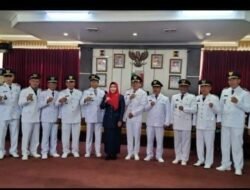 Bupati Tanggamus Lantik 41 Pejabat Struktural Di lingkungan PEMKAB Tanggamus