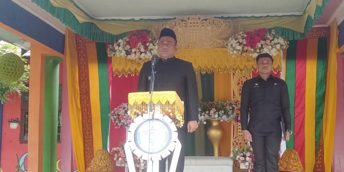 Pj Sekda Aceh Timur Jadi Pemimpin Upacara Hari Jadi Hardikda Ke 64