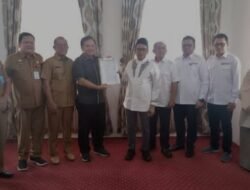 Pj Bupati Aceh Timur, Terima SK Pembangunan Jaringan Irigasi Sayap Kanan Jambo Aye
