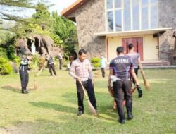 Jelang HUT Lantas Bhayangkara, Polres Tanggamus Lakukan Bhakti Sosial  Di Rumah Ibadah