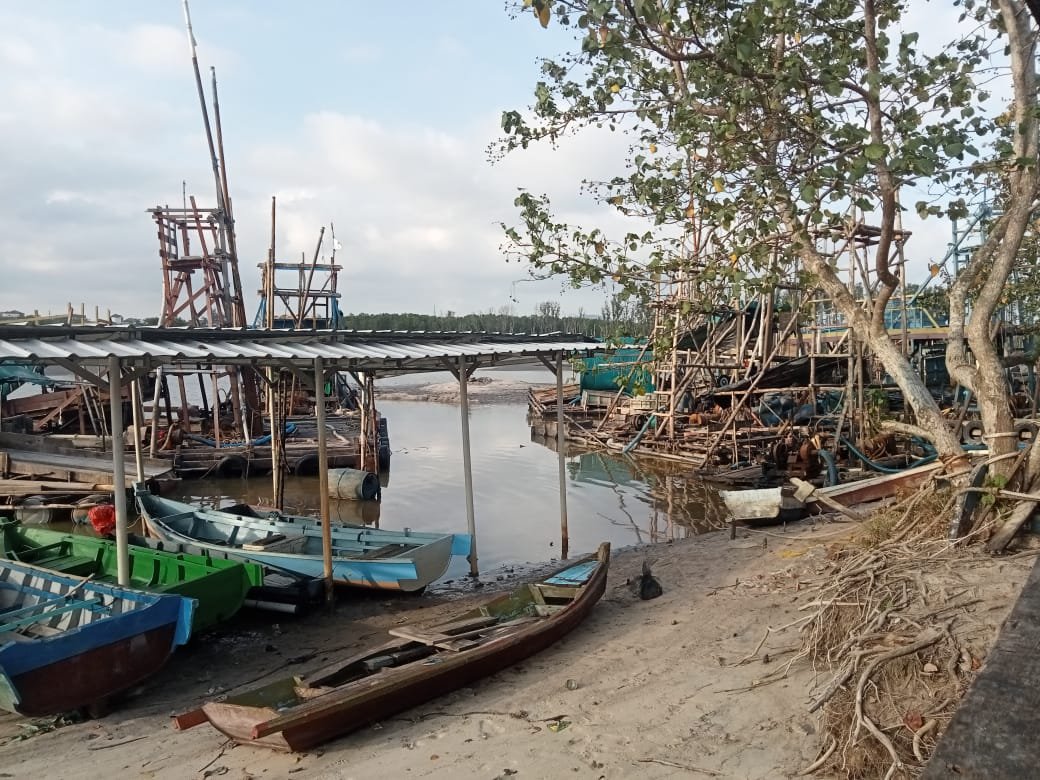 Tambang Liar Jalan Laut Sungailiat Kembali Beraktifitas, APH Diminta Bertindak Tegas