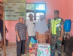 Kegiatan Penyerahan Bantuan Ketahanan Pangan di Desa Bagok Panah Sa Juga di Dampingi Oleh Muspika Kecamatan Darul Aman