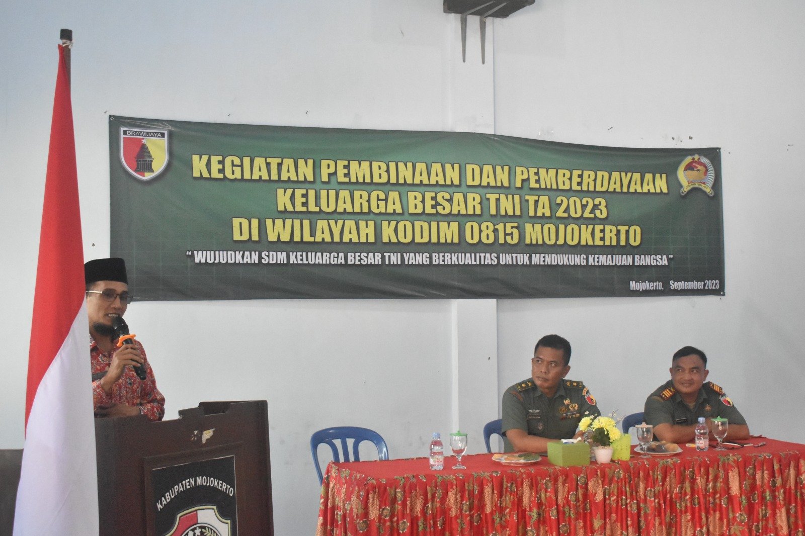Kodim 0815 Mojokerto Gelar Pembinaan & Pemberdayaan Keluarga TNI AD TA. 2023