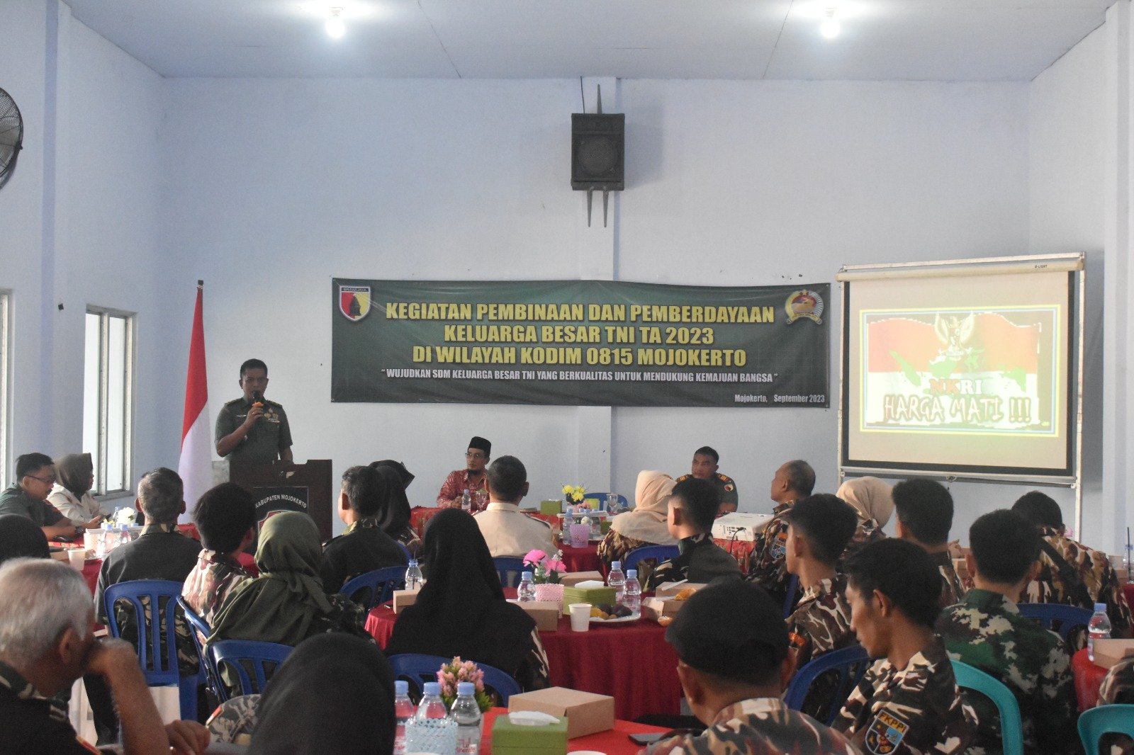 Kodim 0815 Mojokerto Gelar Pembinaan & Pemberdayaan Keluarga TNI AD TA. 2023