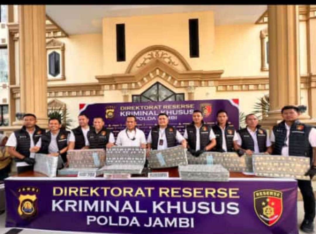 Ditreskrimsus Polda Jambi Ungkap Kasus Korupsi Proyek Stasiun, 5 Pelaku Menjadi Tersangka