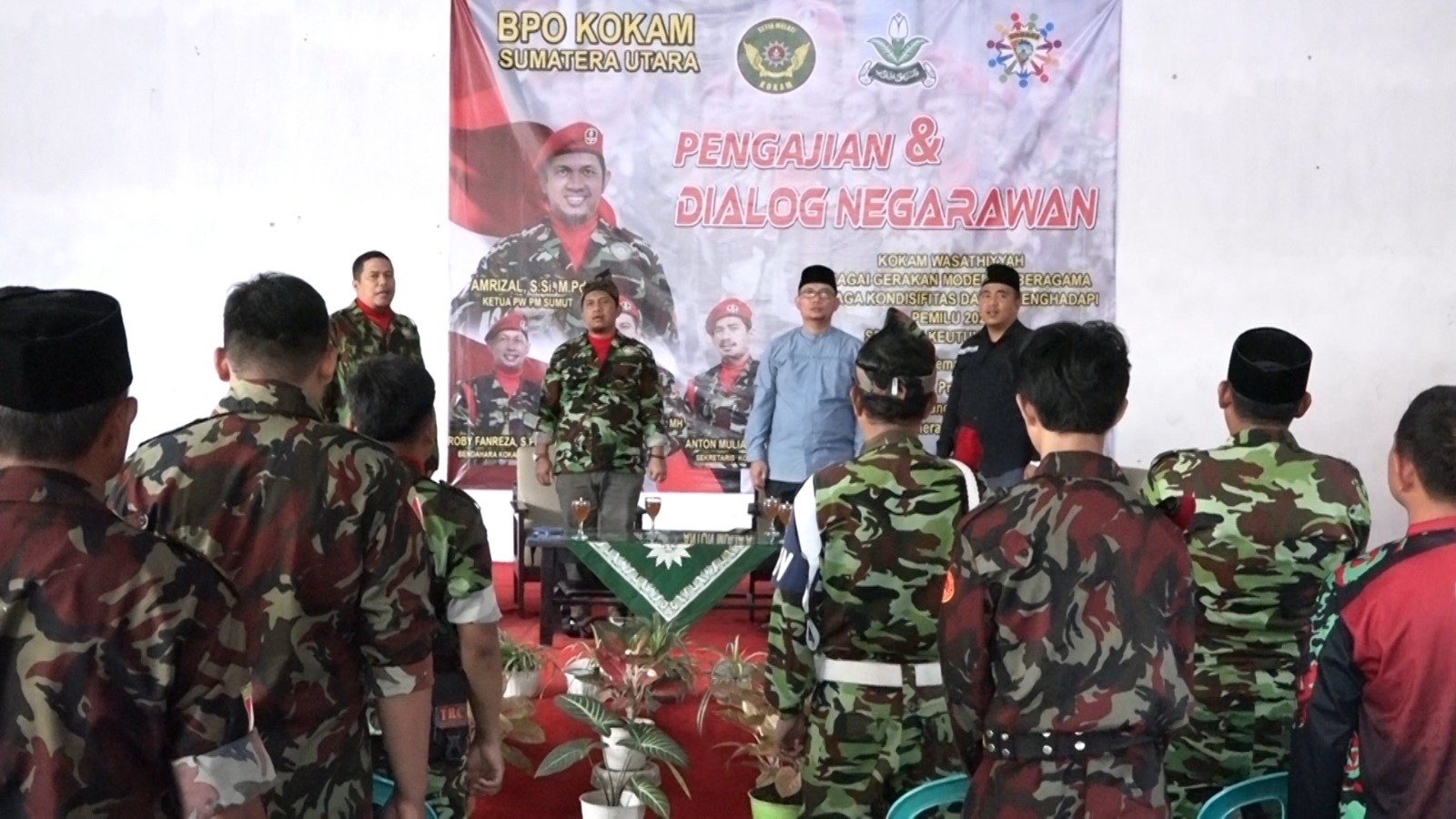 Kokam Sumut Tanamkan Arti Moderasi Beragama dan Jaga Kondusifitas Kamtibmas Pemilu 2024