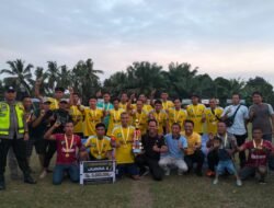 Sukses Digelar Open Turnamen Sepak Bola Peninjauan Cup 2023 Resmi Ditutup