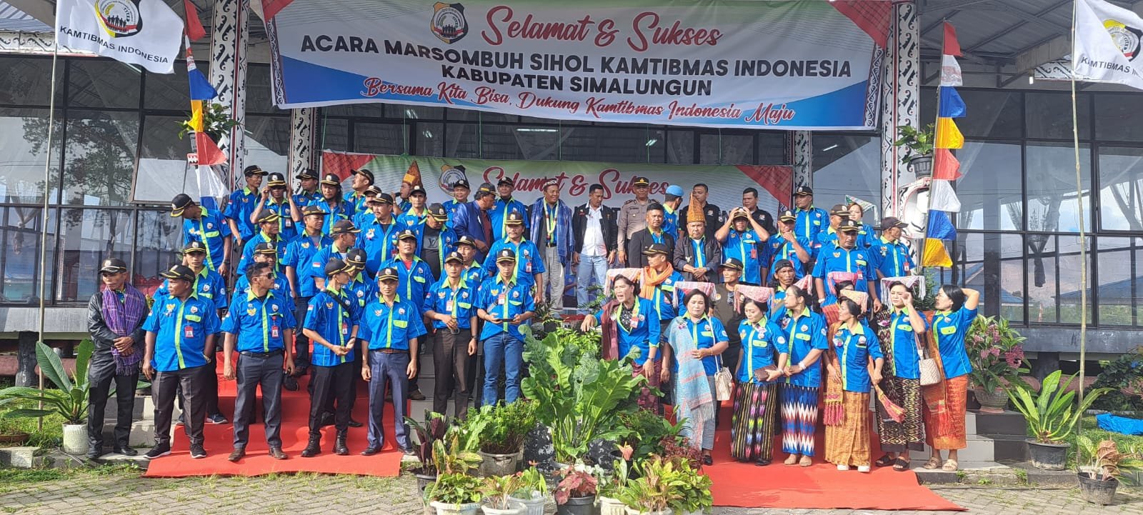 Demi Keamanan Dan Ketertiban Masyarakat Pemerintah Pusat, Kabupaten Simalungun Gelar Acara Marsombuh Sihol Kamtibmas Indonesia
