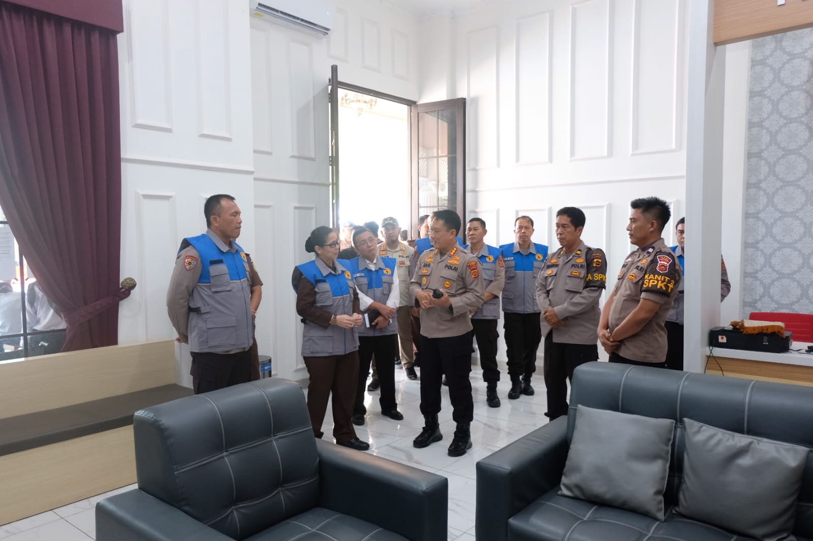 Irwasda Polda Jambi Kombes Pol Drs. Jannus Perlindungan Siregar Pimpin Langsung Sidak