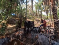 Polsek Bahar Selatan Berhasil Amankan Pemain Minyak Ilegal di Bukit Subur