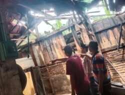 Lalai Matikan Kayu Sisa Masak, Dapur Rumah Warga Semaka Tanggamus Terbakar