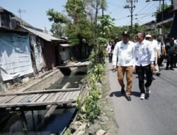Sidak Wabup Subandi minta Sungai di Delta Sari Waru Segera Dinormalisasi