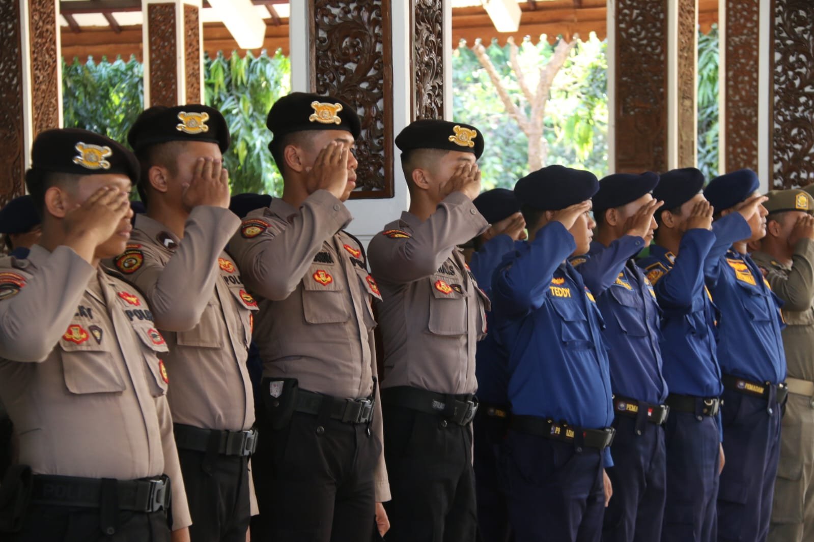 Kabupaten Sidoarjo Sambut Hangat Kirab Pataka Jer Basuki Mawa Beya dari Kabupaten Pasuruan