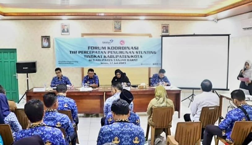 Wabup Hairan Pinta Seluruh OPD Tim TPPS Tangani Faktor Resiko Stunting
