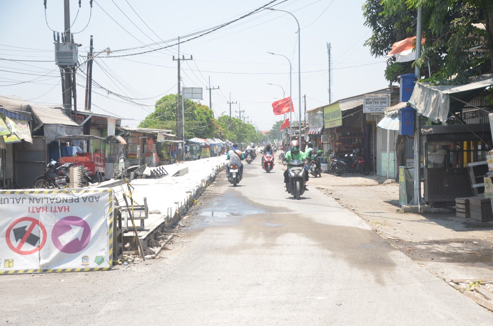 Pemkab Sidoarjo Kebut Pengerjaan Proyek Jalan Beton Ruas Geluran - Suko dan Ruas Banjarsari-Damarsi Buduran