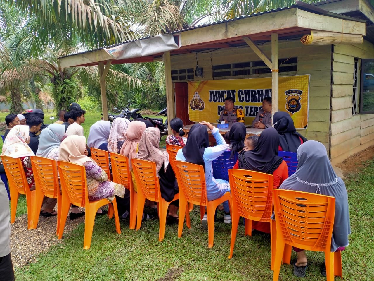 Jum'at Curhat ,Kabag OPS Polres Tebo Kompol Dhadhag .S.SH S.ik.MH, Tentang Antisipasi Kenakalan Remaja