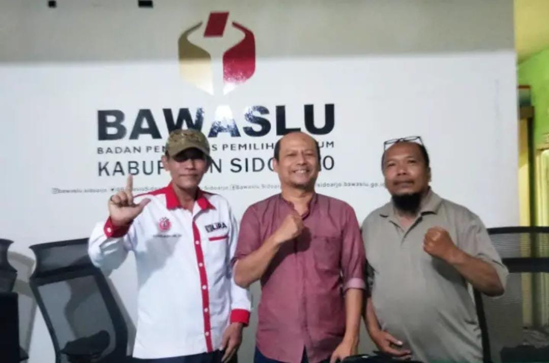 LSM LIRA Sinergitas Bersama Bawaslu Sidoarjo Awasi Penyelenggaraan Pemilu 2024
