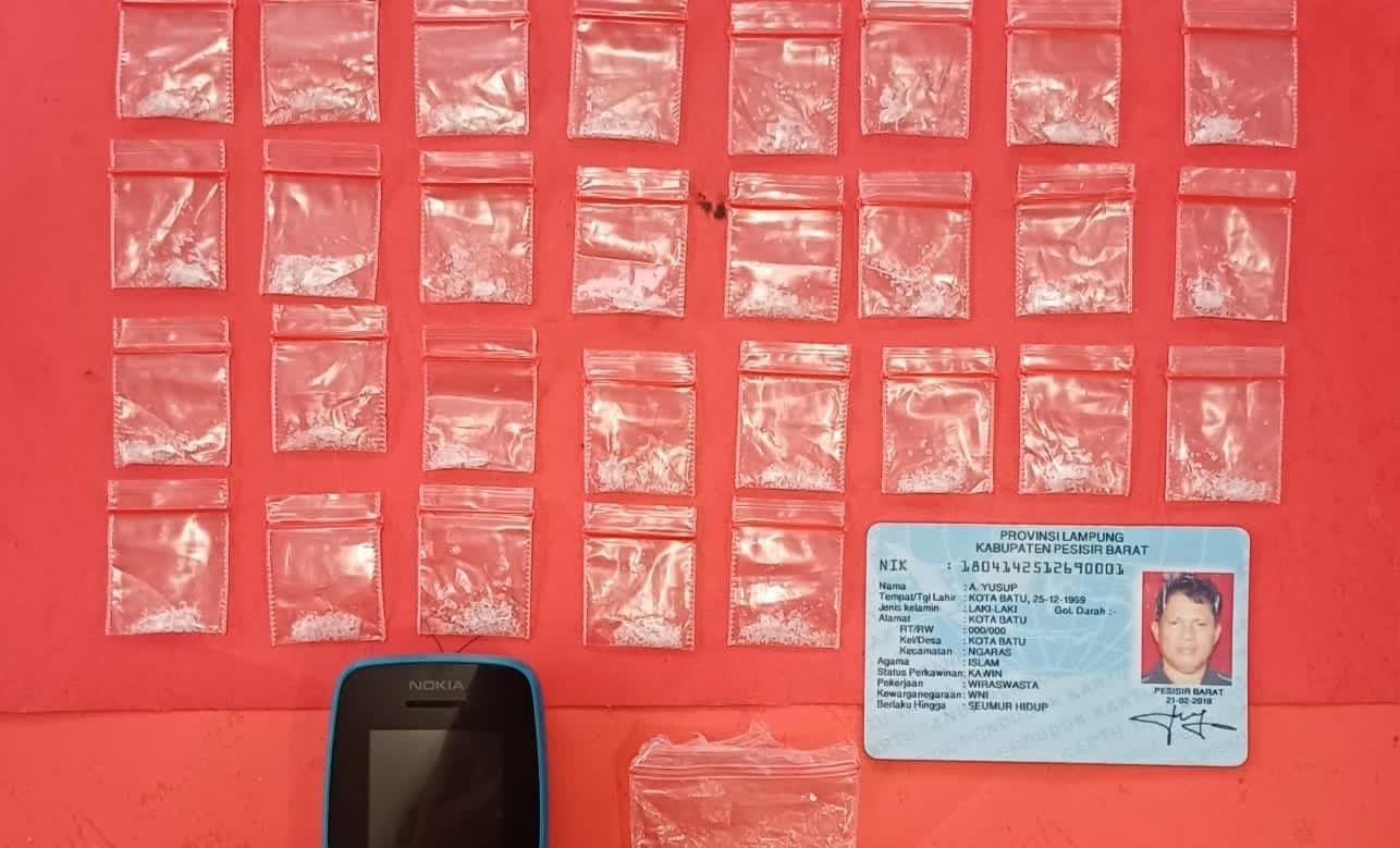 Luar Biasa Kasat Narkoba Polres Tanggamus Beserta Jajaran Kembali Tangkap Dua Tersangka Pengedar Sabu