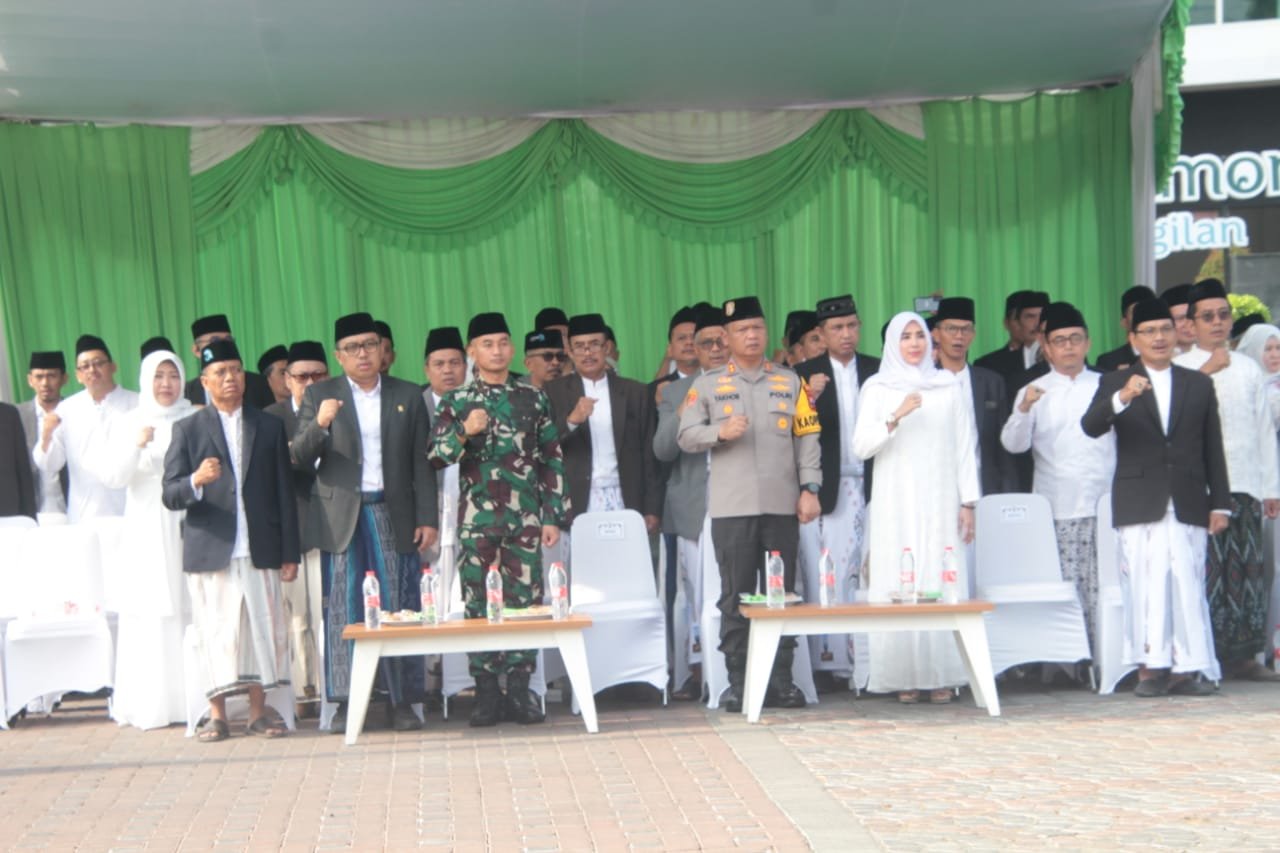 Dandim Lamongan Hadiri Peringatan Hari Santri Nasional