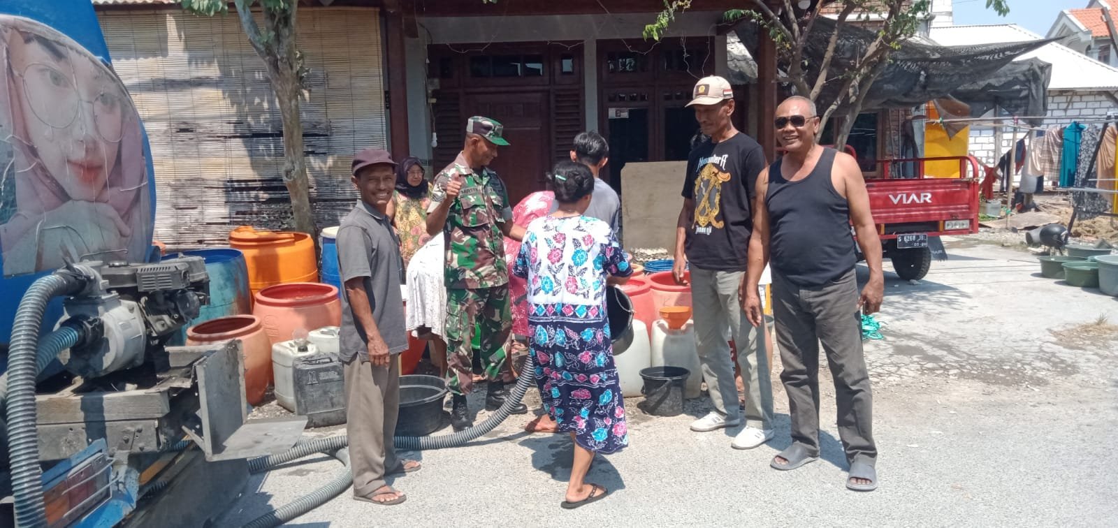 Forkopimda Lamongan Gencarkan Dropping Air Bersih