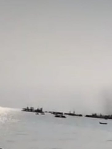 Pesisir Pantai Laut Keranggan Penambang Timah Diduga Iilegal Tanpa Tersentuh APH