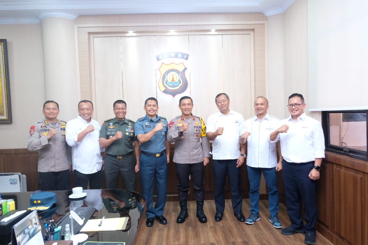 Kapolda Jambi Irjen Pol. Rusdi Hartono silaturahmi bersama PT. Pertamina Hulu Energi Regional 1 Wilayah Jambi