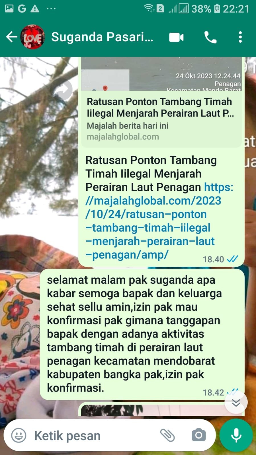 Ratusan Ponton Mengapung di Perairan Laut Penagan APH Tutup Mata