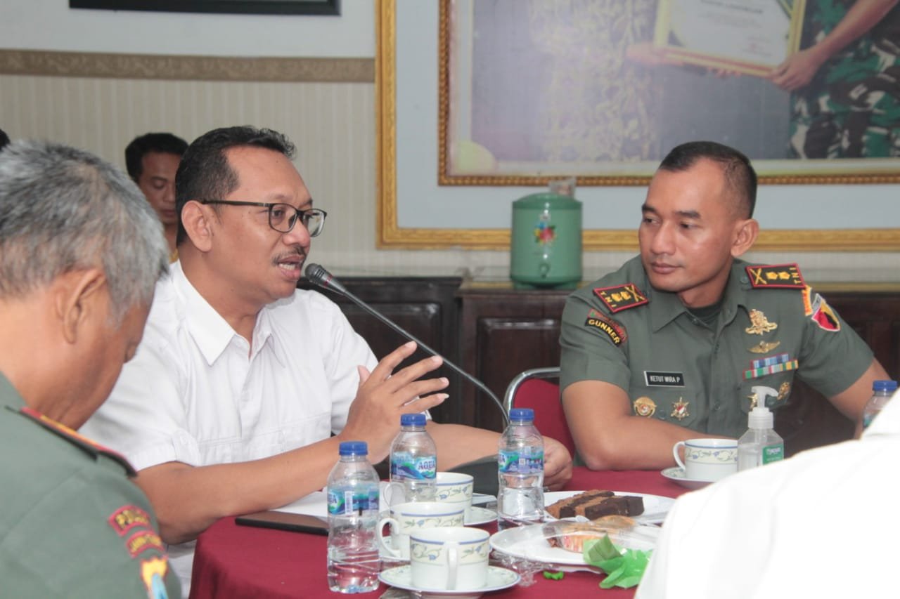 Letkol Arm Ketut Wira Purbawan Bahas Penanganan Karhutla