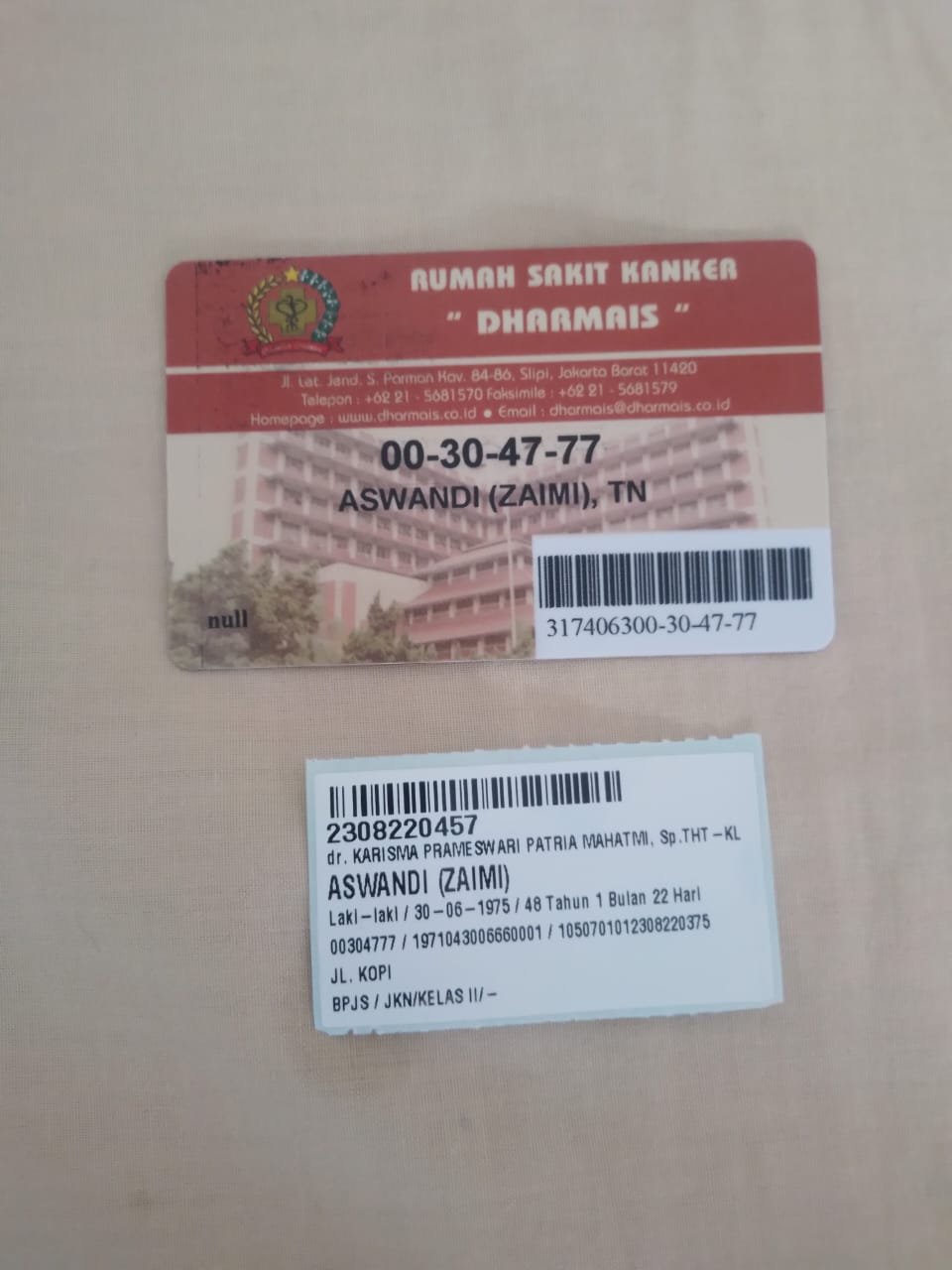 Bantuan Galangan Dana Atau Donasi Untuk Saudara Kita Bernama Aswandi Yang Terkena Sakit Kanker Nasofaring (Kanker di Belakang Hidung)
