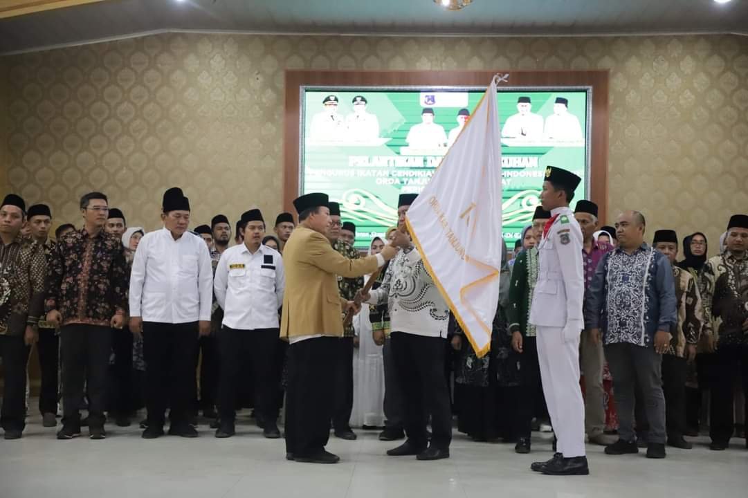 Bupati Anwar Sadat Hadiri Pelantikan dan Pengukuhan ICMI Tanjabbar Periode 2023-2028