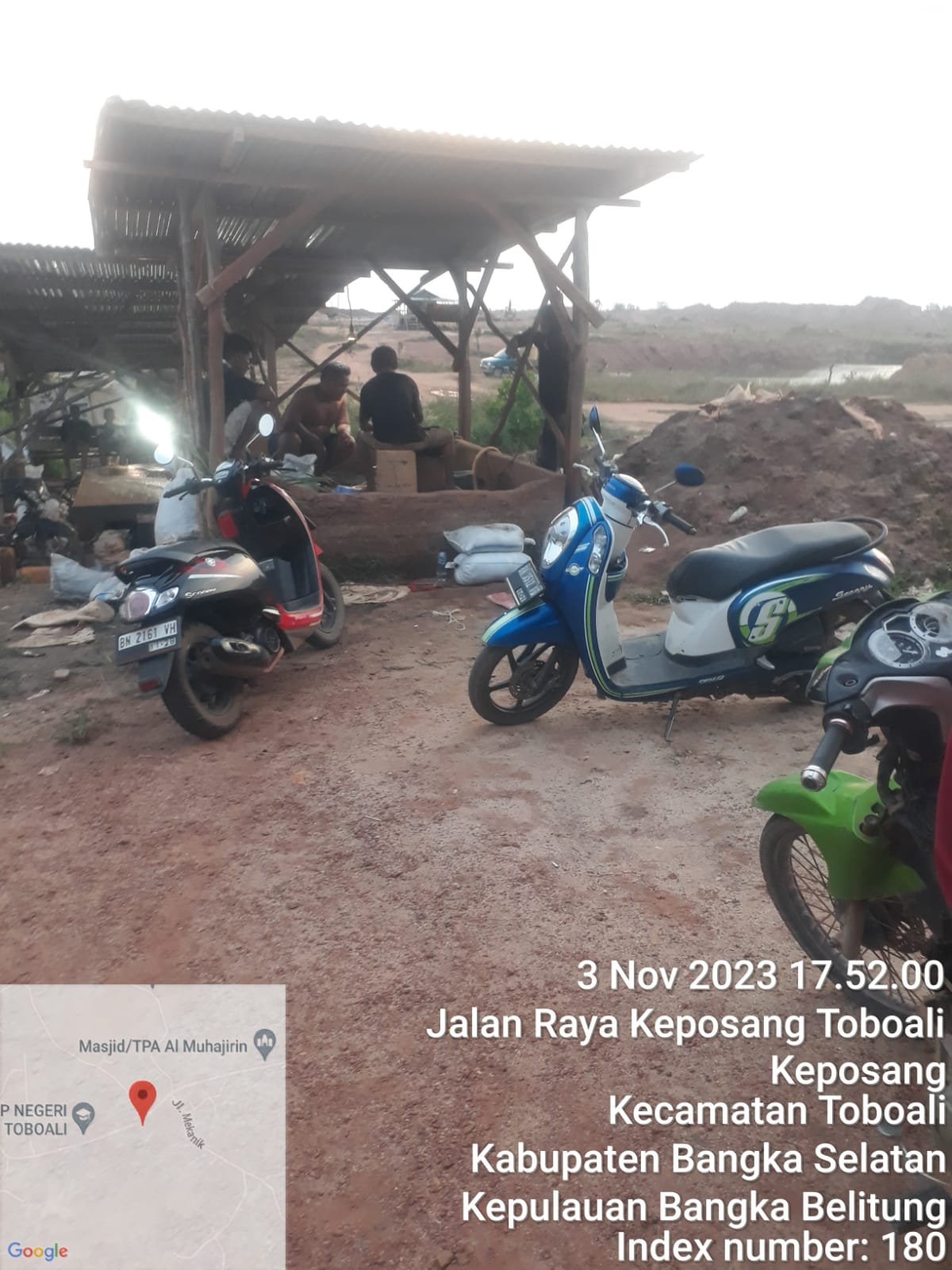 Pencucian (Lobi) Timah Jalan Mekanik Desa Keposang Tanpa Tersentuh APH