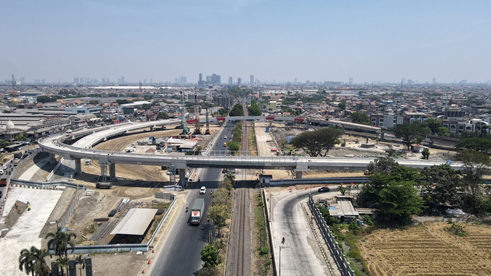Progres Flyover Aloha Capai 86 Persen, Nataru Siap Uji Coba