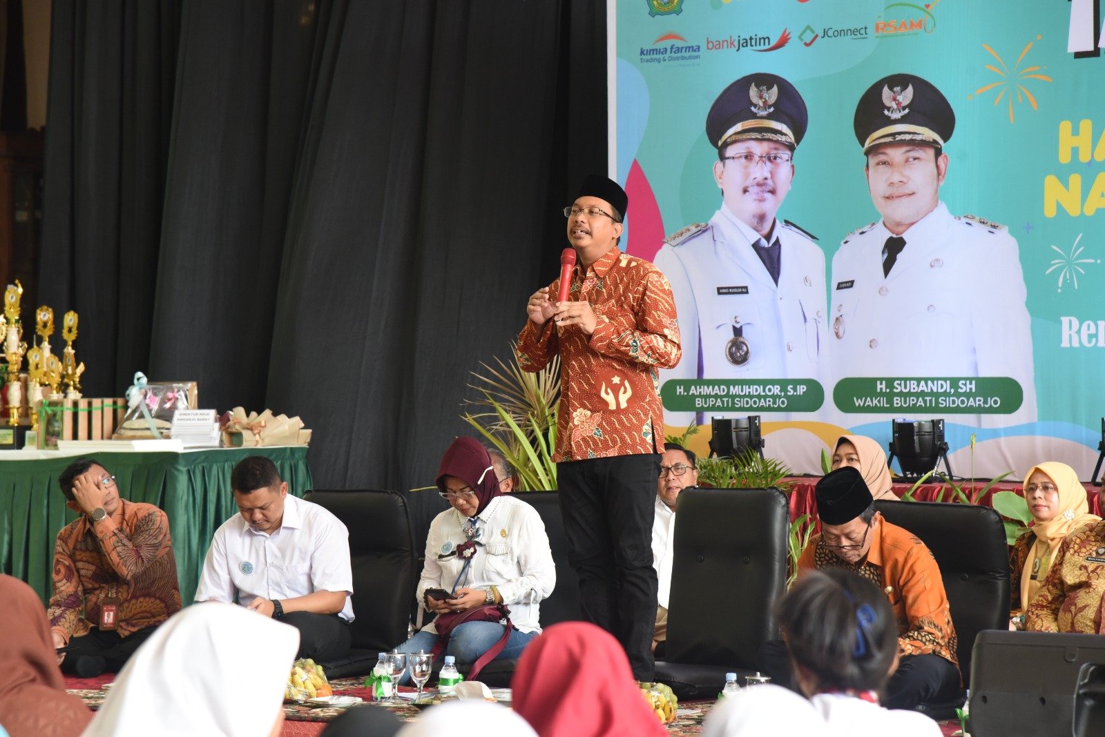 Bupati Sidoarjo Gus Muhdlor Ajak Ratusan Pelajar Kader Kesehatan Remaja Cegah Stunting