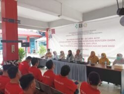 Deteksi Dini Kasus Penularan TBC, 373 WBP Rutan Kota Agung di Rontgen Dada