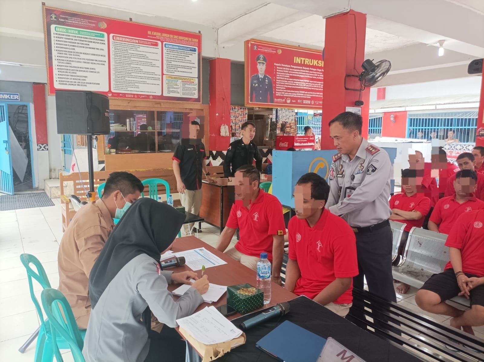 Deteksi Dini Kasus Penularan TBC, 373 WBP Rutan Kota Agung di Rontgen Dada