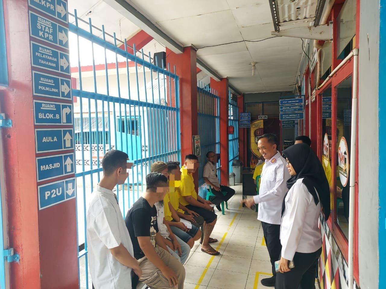 Deteksi Dini Kasus Penularan TBC, 373 WBP Rutan Kota Agung di Rontgen Dada