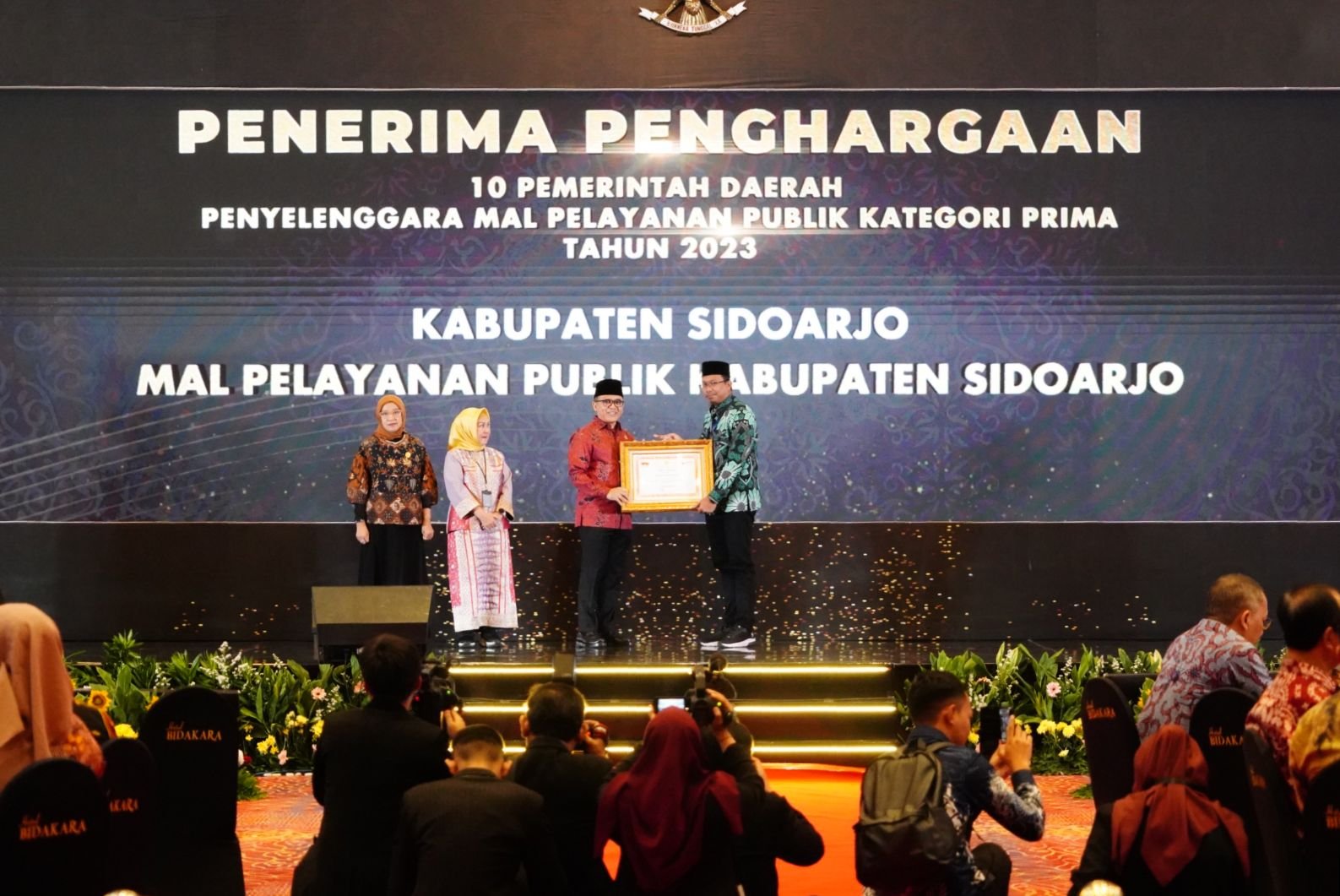 Sidoarjo Raih Penghargaan Mal Pelayanan Publik Kategori Prima dari KemenPAN RB