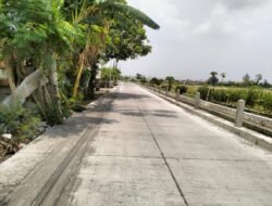 Dibeton Gus Muhdlor, Jalan Desa Banjarsari – Damarsih Tidak Lagi Berlubang