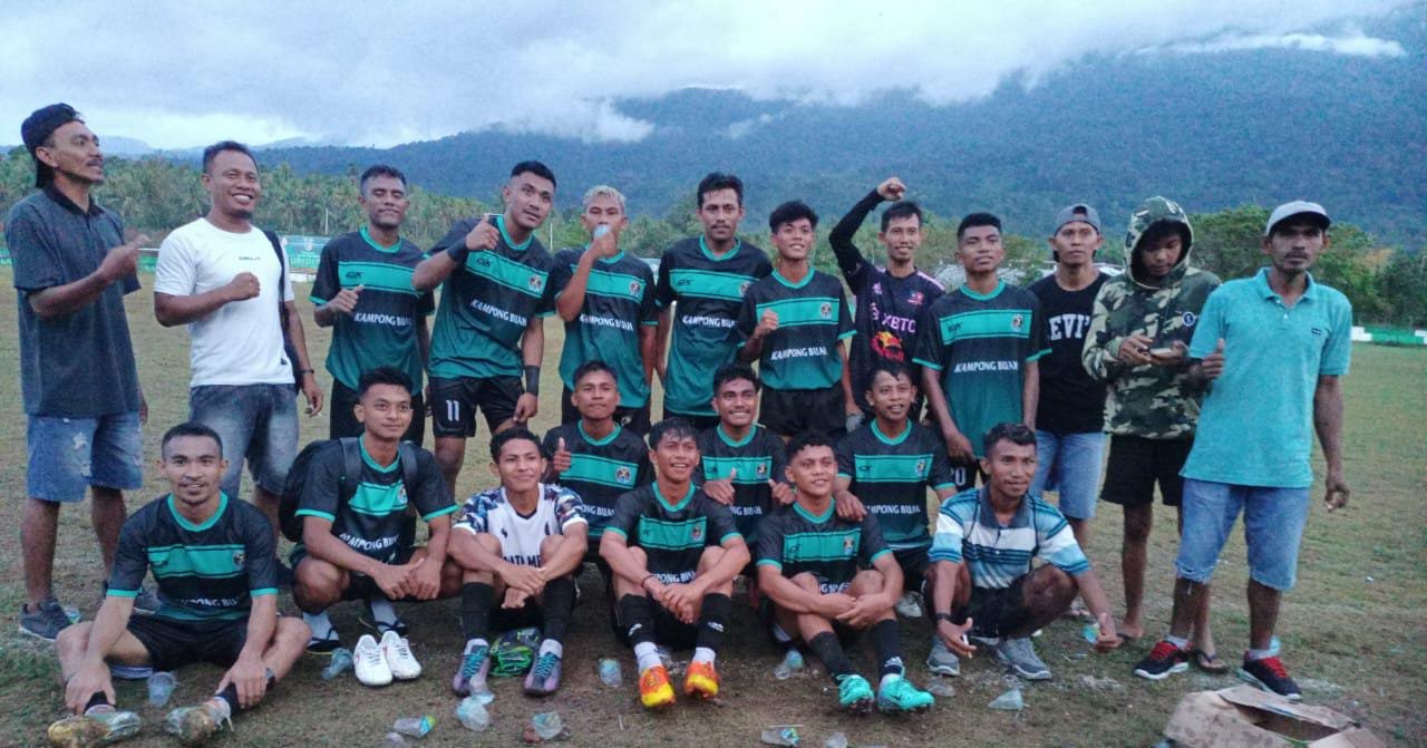 Pemdes Amazing Kali Bantai Pemdes Akidabo Dengan Skor 2 - 0