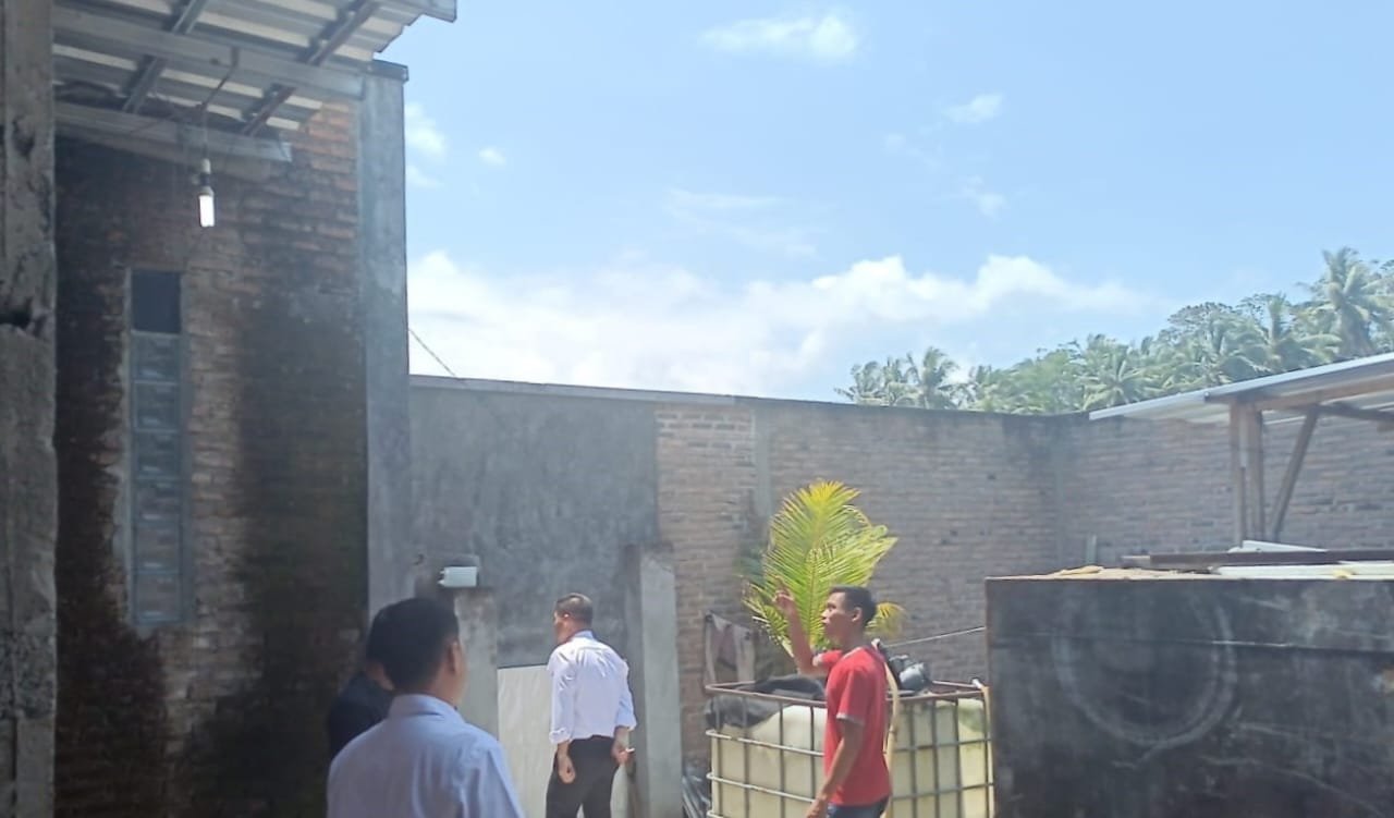 Satreskrim Polres Tanggamus Cek dan Selidiki Dugaan Penimbunan BBM di Pekon Tala Gening Kota Agung